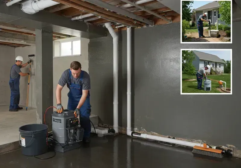 Basement Waterproofing and Flood Prevention process in Bibb County, AL